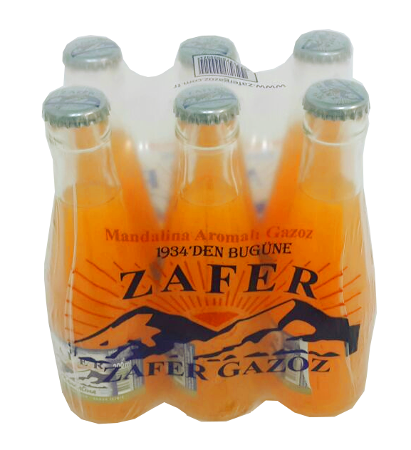 Zafer Dönüşümsüz Mandalina Aromalı Gazoz